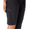 Pantalones de senderismo para mujer Vaude Farley Stretch ZO T-Zip Pants II (negro)