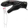 Trail-Handschuhe Leki ultra trail storm shark (black-red-neonyellow)
