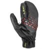 Trail gloves Leki ultra trail storm shark (black-red-neonyellow)
