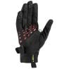 Trail handschoenen Leki ultra trail storm shark (zwart-rood-neongeel)