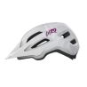 GIRO fixture II MTB-hjälm för ungdomar (Matte White/Pink Ripple) Barn
