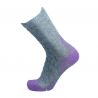 Donna THERM-IC Trekking calzini di lino ultracool (grigio / viola)