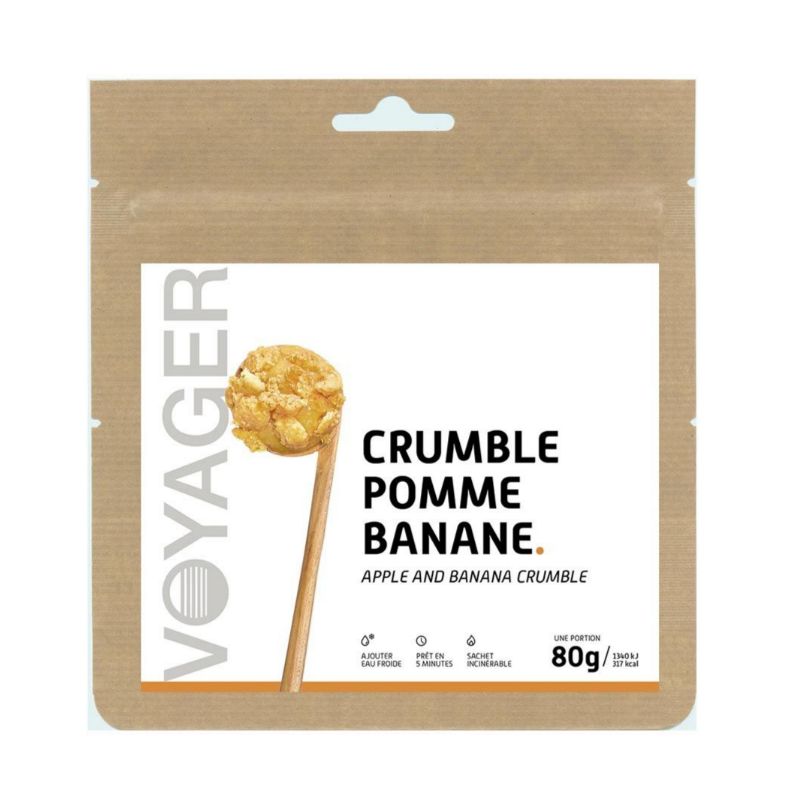 Frysetørket rett Voyager Eple-banan-crumble