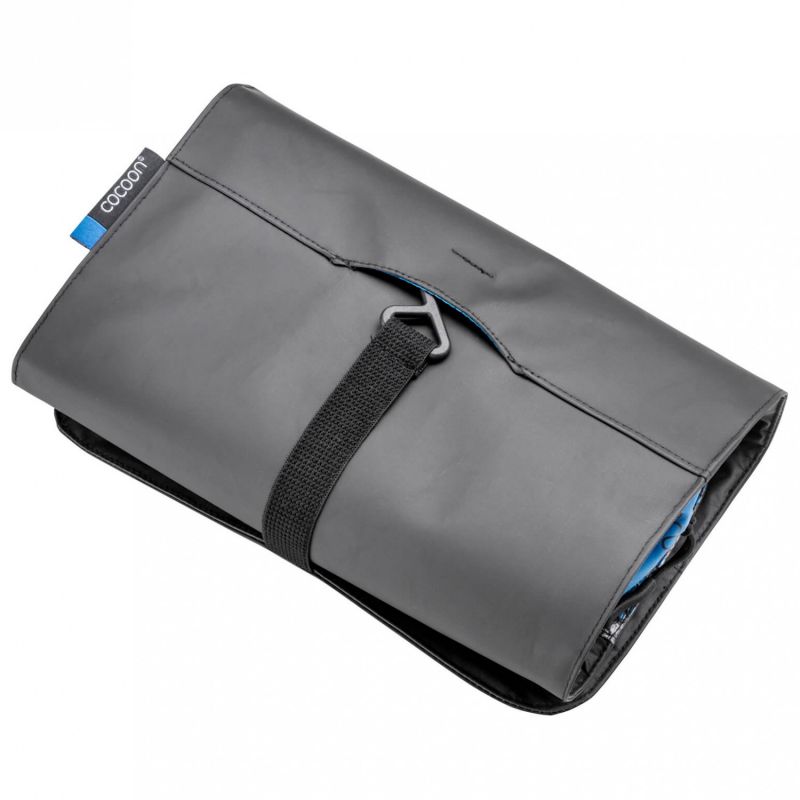 Trousse de toilette COCOON Hanging Toiletry Kit Minimalist (grå/sort/blå)