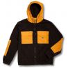 Miesten Volcom Yzzolater -vuorattu (MUSTA) vetoketjullinen huppari