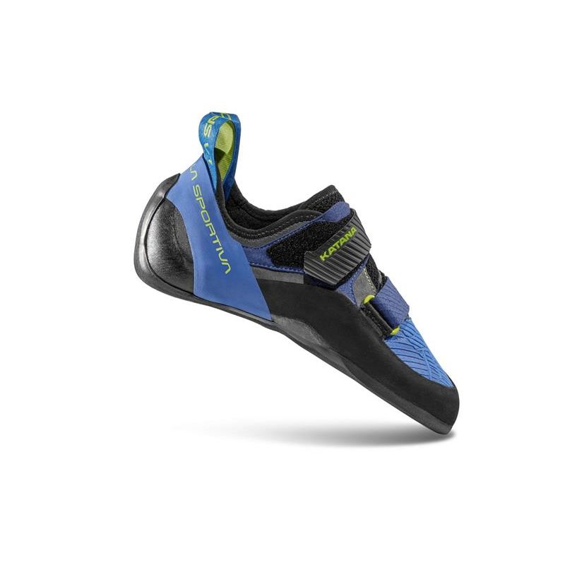Klätterskor för män/kvinnor La Sportiva Katana (Electric Blue/Lime Punch)