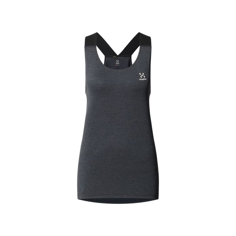 Débardeur HAGLOFS Ridge Tank (True Black) Femme