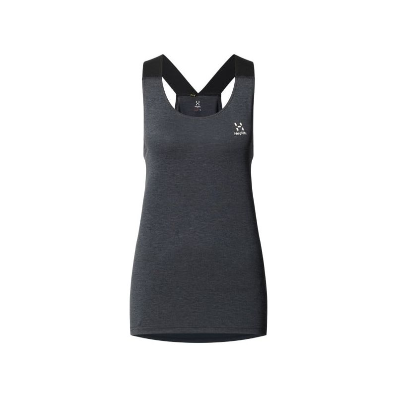 HAGLOFS Ridge Tank (True Black) Tanktop Women