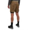 Pantaloncini HAGLOFS L.I.M Tempo Trail 2-in-1 da uomo (marrone tek/nero)