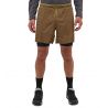 Pantaloncini HAGLOFS L.I.M Tempo Trail 2-in-1 da uomo (marrone tek/nero)