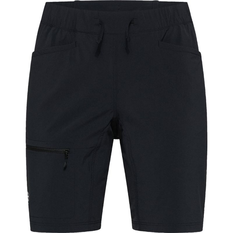 Pantalón Corto HAGLOFS ROC Lite Standard, Mujer (Negro Verdadero)