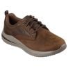 Skechers Delson 3.0 - Glavine (Tummanruskea Nahka) Miesten kengät