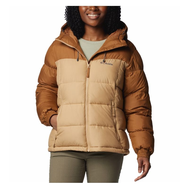 Dunjakke til kvinder Columbia Pike Lake II Insulated (Camel Brown, Canoe)
