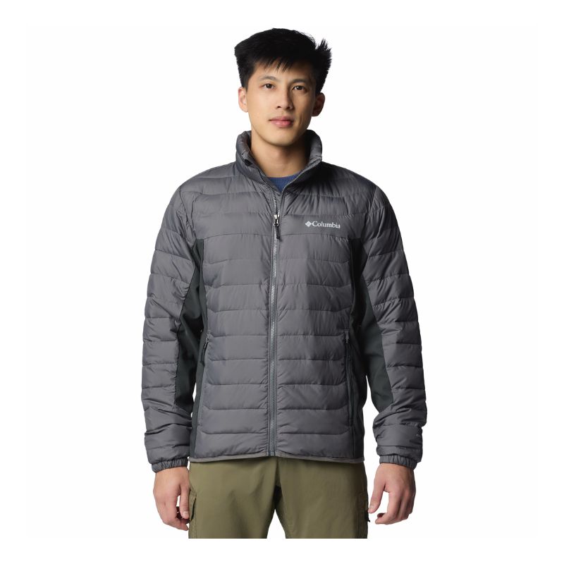 Takki Columbia Powder Lite II Hybrid (City Grey, Shark) Miehet