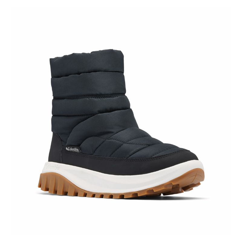 Laarzen Columbia SNOWTROT MID (Zwart, Zeezout) Dames