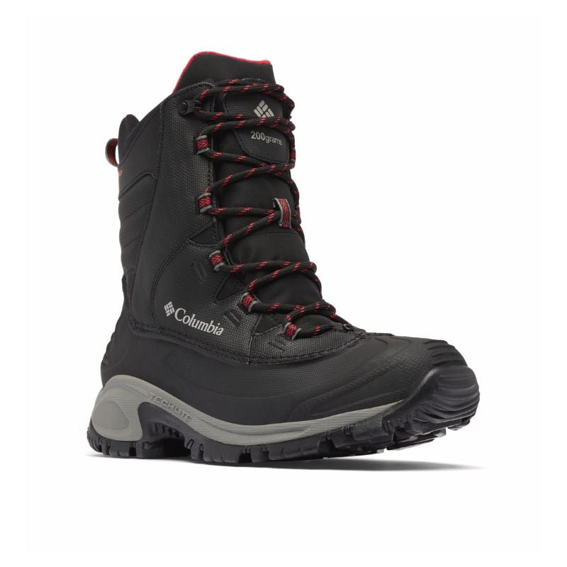 Winter boots Columbia BUGABOOT III (Black, Bright Red) Men's