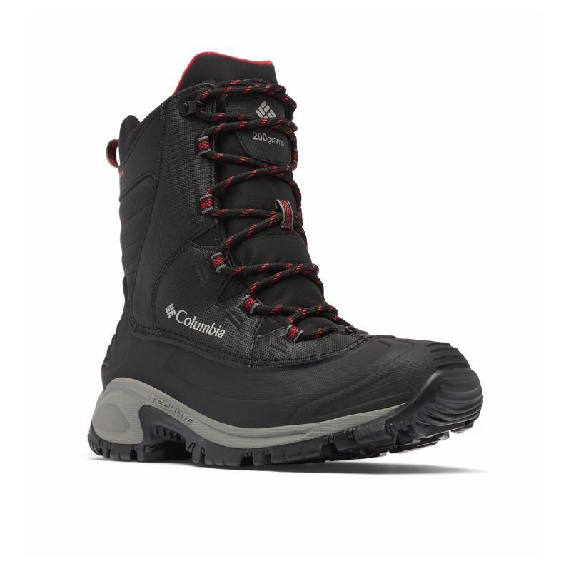 Vinterstøvler Columbia BUGABOOT III (Black, Bright Red) til mænd