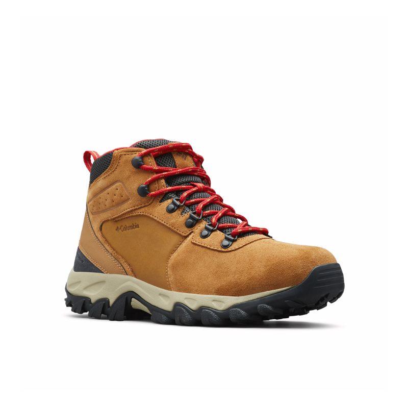 Vaelluskengät Columbia NEWTON RIDGE PLUS II (Elk, Mountain Red) Miehet