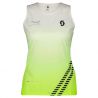 Camiseta running mujer Scott SCO Tank RC Run (amarillo/negro)