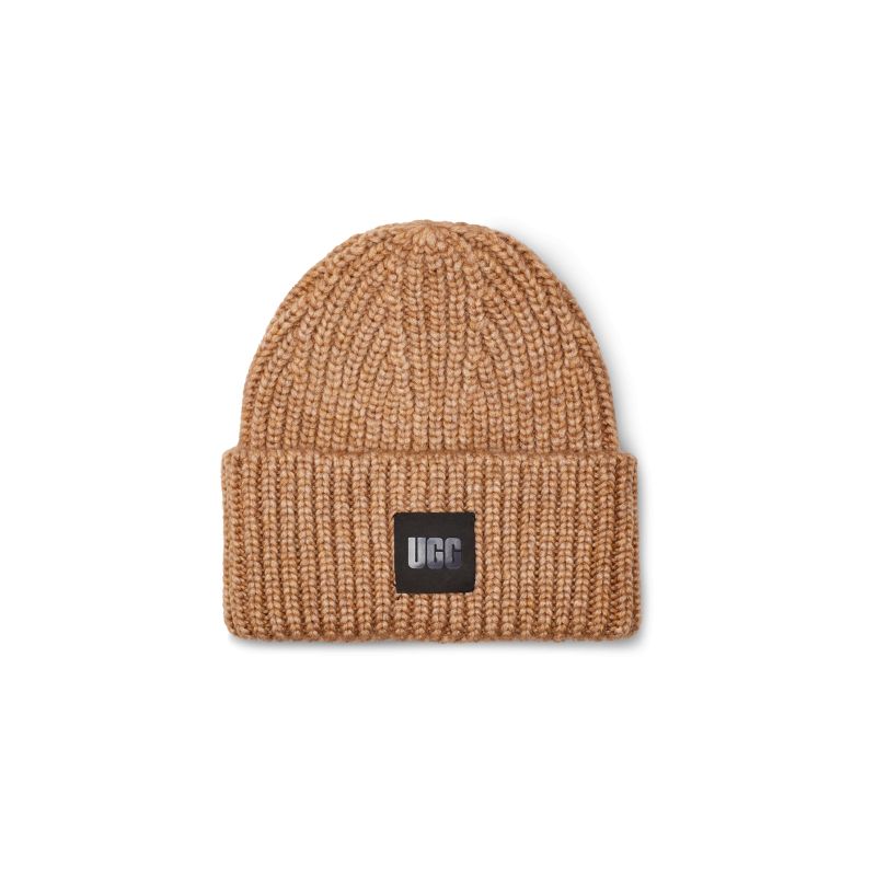 Lue UGG U CHUNKY RIB BEANIE (CAMEL)