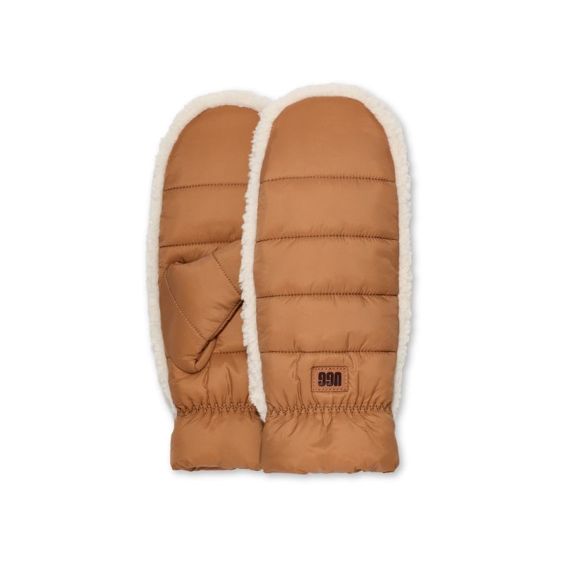 Mouffle UGG AW UGGFLUFF MITTEN (CHESTNUT) Femme