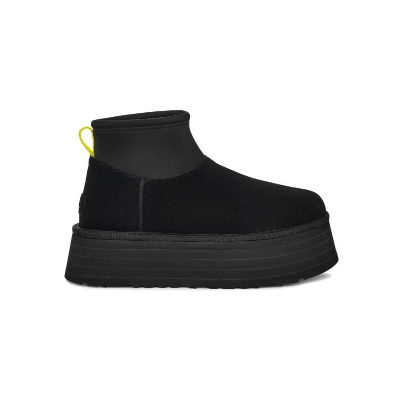 Minischoenen UGG CLASSIC MINI DIPPER (ZWART) Vrouw