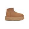 UGG W CLASSIC MINI DIPPER (CHESTNUT)