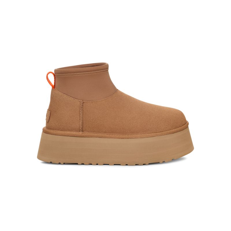 Minischoenen UGG W CLASSIC MINI DIPPER (Kastanje)