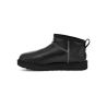 UGG W CLASSIC ULTRA MINI LTHR REGEN (MUSTA)