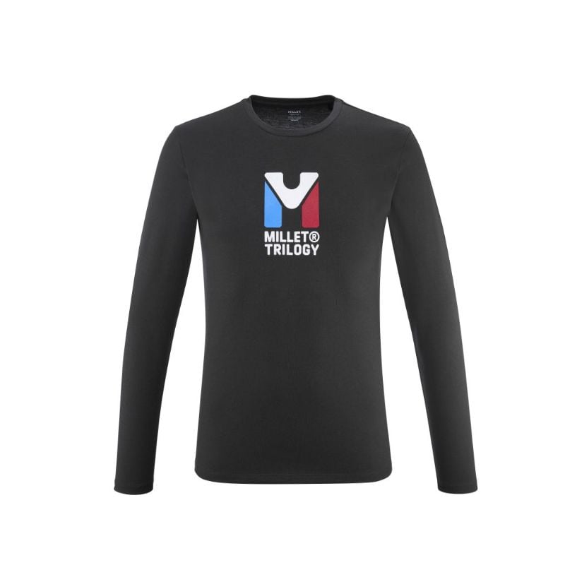 Long-sleeved T-shirt Millet CHAM TRILOGY (BLACK) Men's