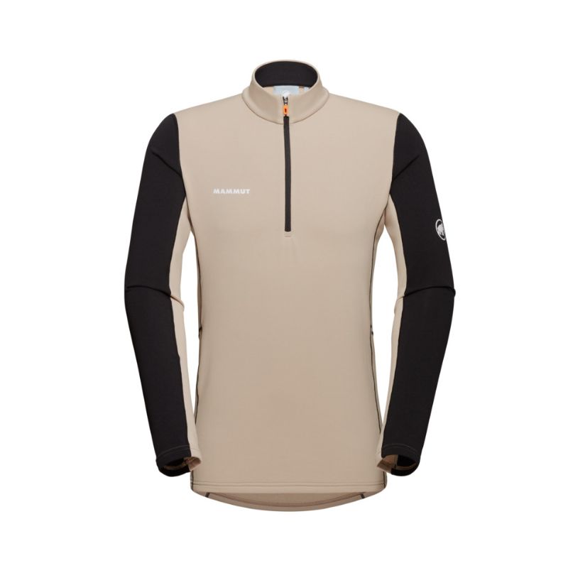 Midlayer Mammut Aenergy ML Half Zip Pullover (savana-nero) Uomo