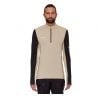Midlayer Mammut Aenergy ML Half Zip Pullover (sabana-negro) Hombre