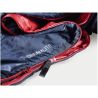 Dreamlite sovsäck - Zip vänster (marinblått-tranbär)