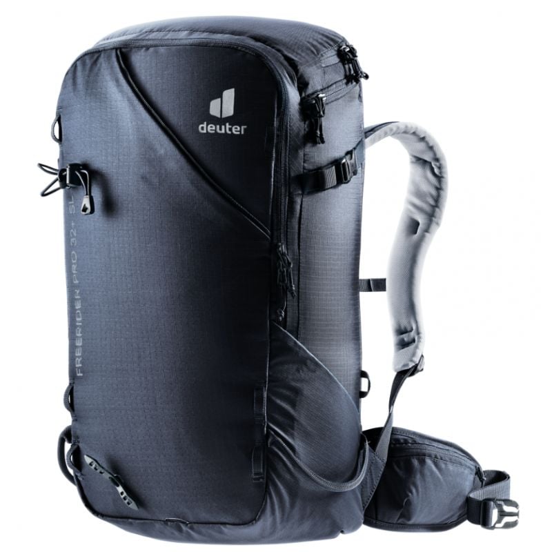 Sacs à dos de randonnée ski DEUTER Freerider Pro 32+ SL (black) Femme 