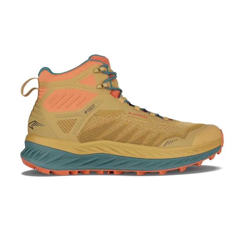 Bota de montaña para hombre Lowa FORTUX GORETEX QC (mostaza/óxido)