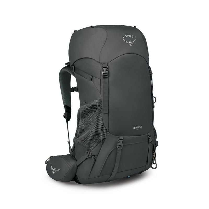 Retkeilyreppu Osprey Renn 50 (Dark Charcoal/Gray Wolf)