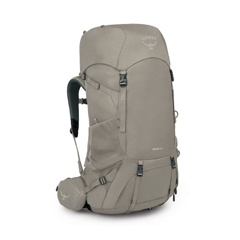Vandringsryggsäck för damer Osprey Renn 65 (Pediment Grey/Linen Tan)