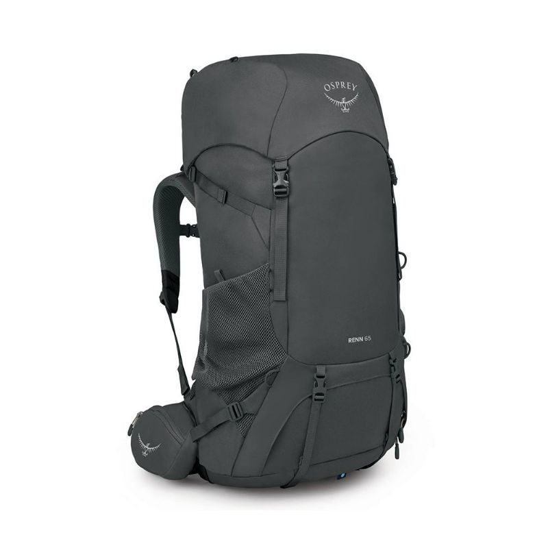Mochila de senderismo para mujer Osprey Renn 65 (Dark Charcoal/Gray Wolf)
