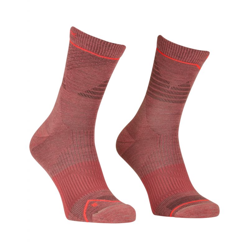 Naisten sukat Ortovox ALPINE PRO COMP MID SOCKS (wild rose)