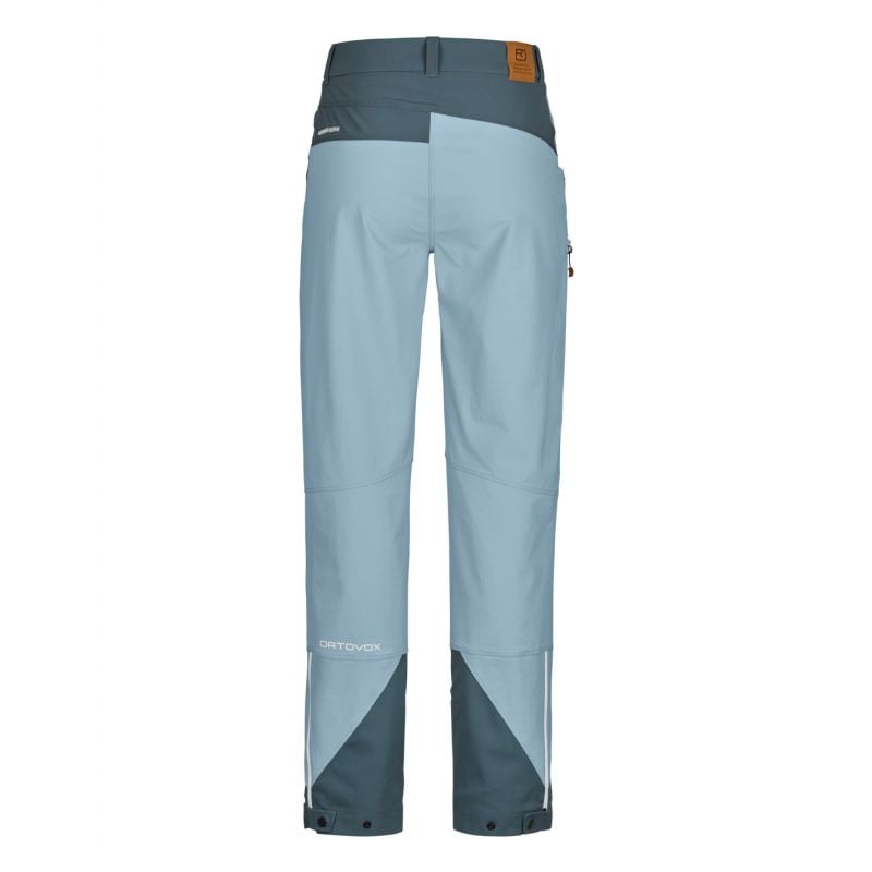 Skitursbukser til kvinder Ortovox MONDEVAL PANTS W (glacier grey)