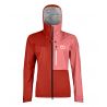 Veste d'alpinisme ORTOVOX 3L ORTLER JACKET W (sunset orange) Femme
