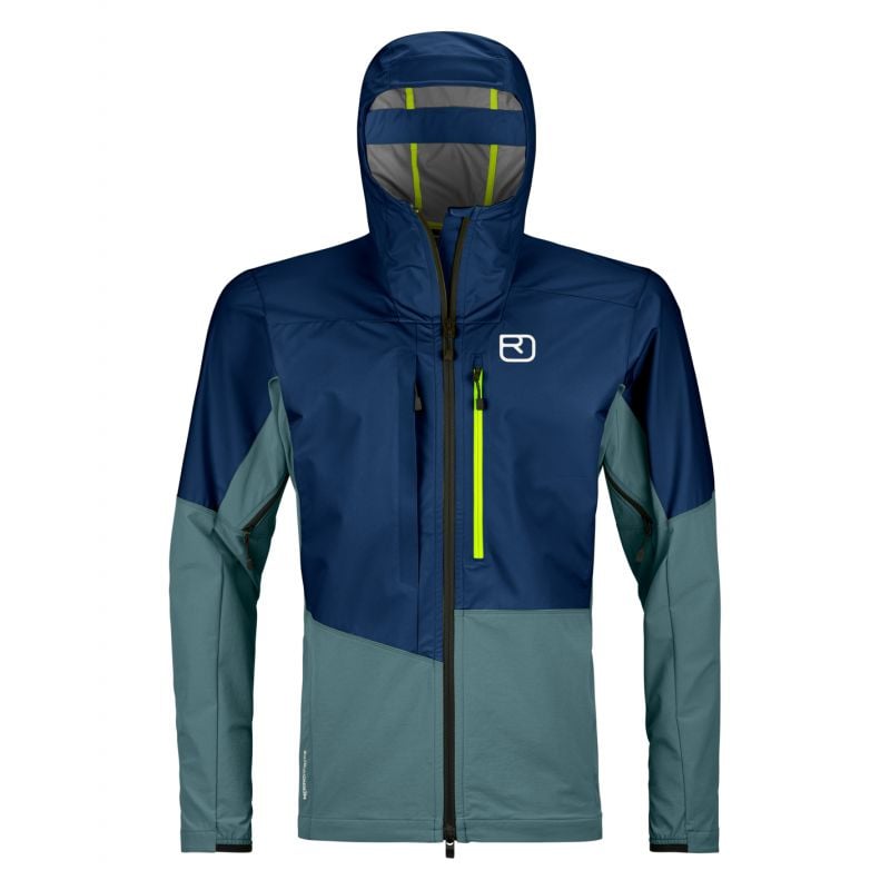 Freeride jas Ortovox MESOLA JACKET M (diepe oceaan)