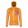Naisten Ortovox FLEECE GRID HOODY W (syksyn lehdet) fleeceä.