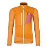 Polar fleece Ortovox FLEECE GRID JACKET W (autumn leaves) Women's