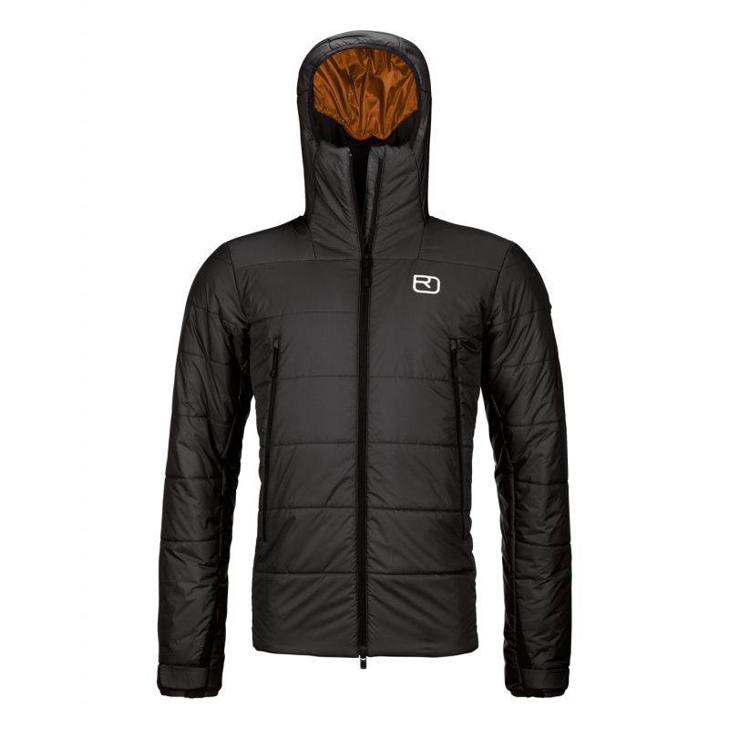 Isolerende jas Ortovox Swisswool Zinal Jacket M (Black Raven) Mannen