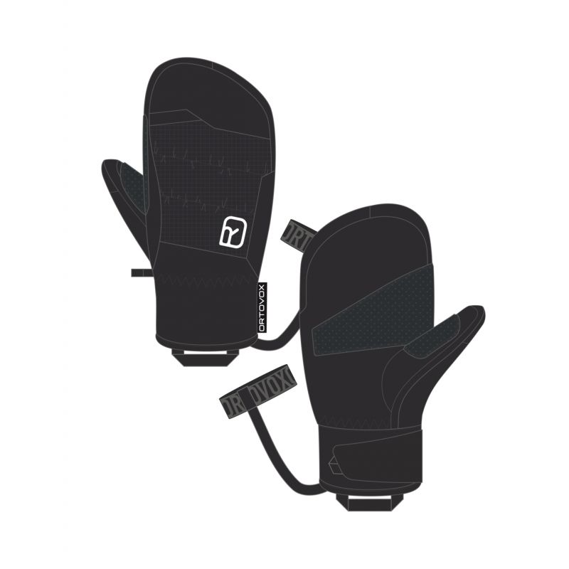 Votter Ortovox FREERIDE COZY MITTEN M (black raven) Herre