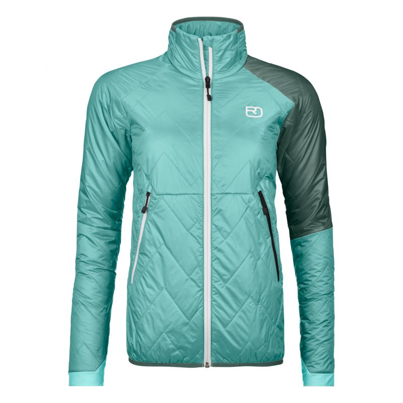 Giacca Ortovox SWISSWOOL PIZ VIAL JACKET W (ice waterfall) Donna