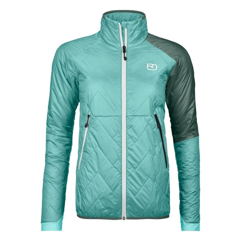 Veste ORTOVOX SWISSWOOL PIZ VIAL JACKET W (ice waterfall) Femme