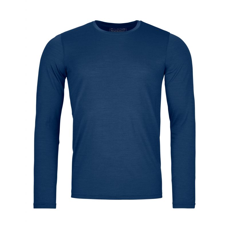 Maglia a maniche lunghe Ortovox 150 COOL CLEAN LS M (deep ocean) Uomo