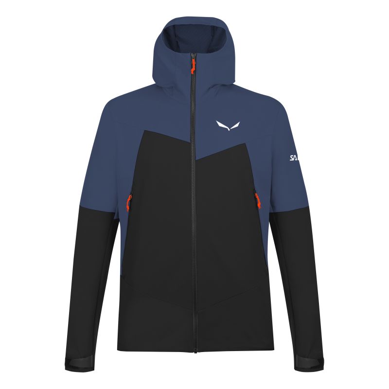 Miesten softshell-takki Salewa SELLA DST M JACKET (dark denim/0910)